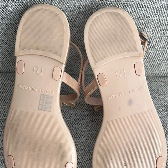 Stuart Weitzman Women's Tan Sandals - Picture 5 of 6